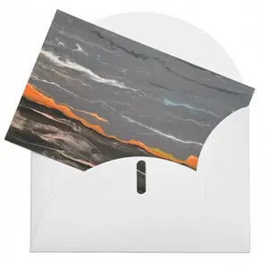 Melting Sun Greeting Card