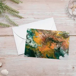 Autumn Flare Greeting Card