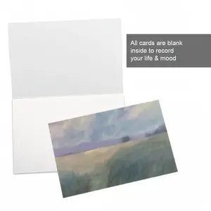 In The Cool Breeze Greeting Card