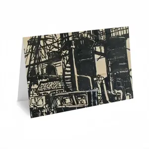 Gas Works Greeting Card