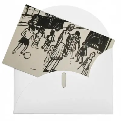 Street Kids Greeting Card