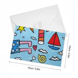 Seaside Greeting Card