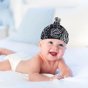 Weirdo Baby Top Knot Hat