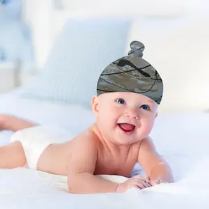 Tentacles Baby Top Knot Hat