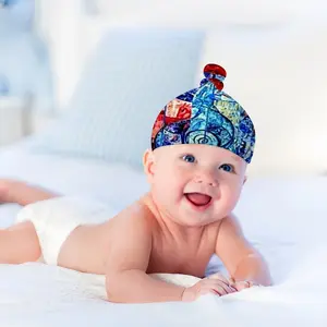 Ab9 Fragment Baby Top Knot Hat