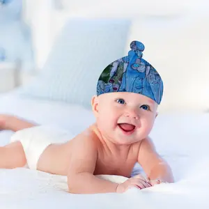 Way To Another World Baby Top Knot Hat