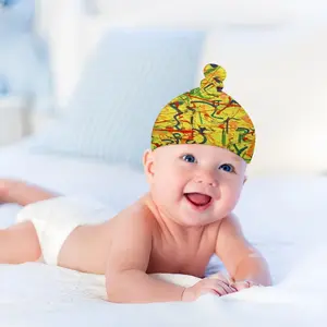 Infinite 1 Baby Top Knot Hat