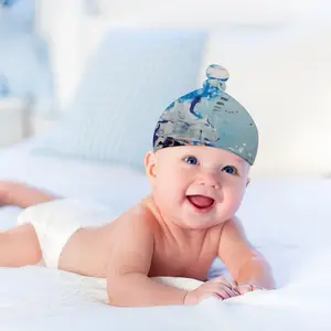 Ho The Pimp Baby Top Knot Hat