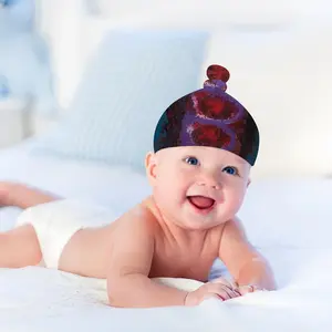 Grooved Track Baby Top Knot Hat