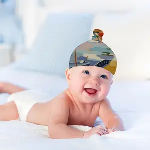 Sète La Pointe Courte Baby Top Knot Hat