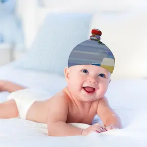 Sète Pointe Courte Baby Top Knot Hat