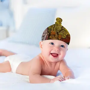 Book Of Thoughts Baby Top Knot Hat