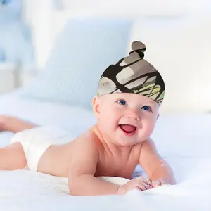 Simbiosis Baby Top Knot Hat