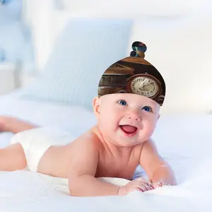 Personal Book Shelf Baby Top Knot Hat