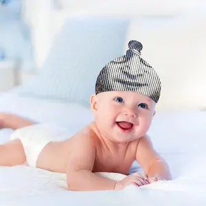 Imagine John Lennon Baby Top Knot Hat