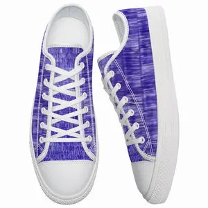 Men Shades Of Blue E Retro Canvas Shoes