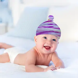 Wings Baby Top Knot Hat