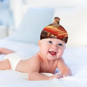 Primordial Highway Baby Top Knot Hat