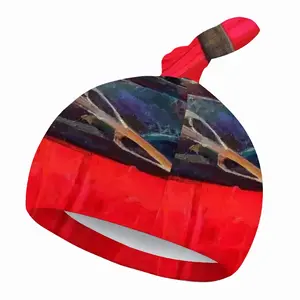 On The Red Baby Top Knot Hat