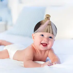 Divine Mercy Baby Top Knot Hat