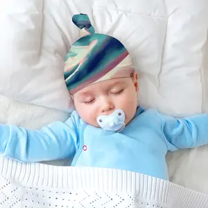 Sleepover Baby Top Knot Hat