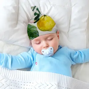 Lemon Branch Baby Top Knot Hat