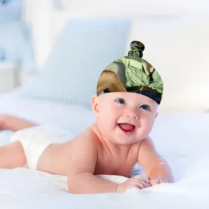 Where Are You Now? Baby Top Knot Hat