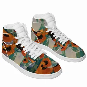 Men Sunflowers HD1 Baskerball Sneakers