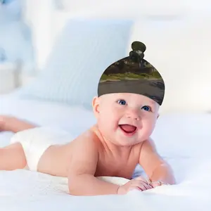 Distant Villages Baby Top Knot Hat