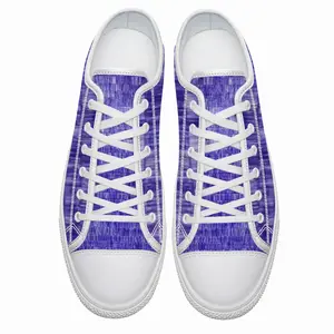 Men Shades Of Blue E Retro Canvas Shoes