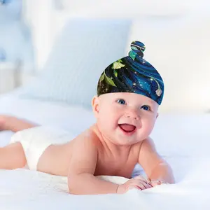 The Universe Inside Us Baby Top Knot Hat