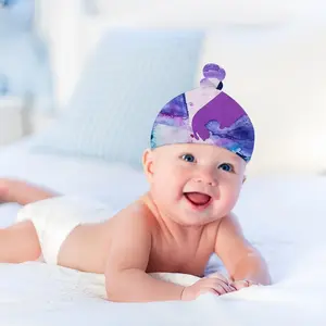 Aura Baby Top Knot Hat