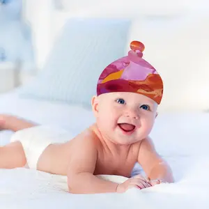 Intestine Baby Top Knot Hat