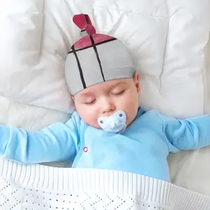 Stringed Instrument Baby Top Knot Hat