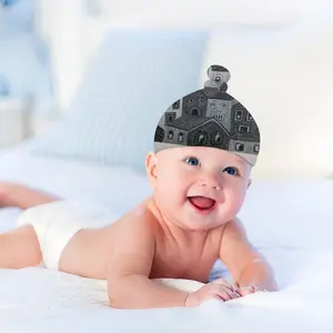 You Are Being Watched 3 Baby Top Knot Hat