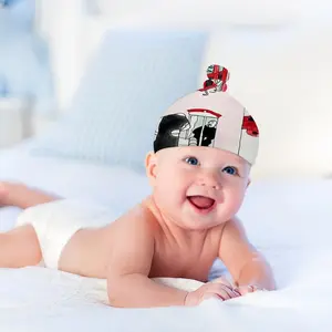 Dream House Baby Top Knot Hat