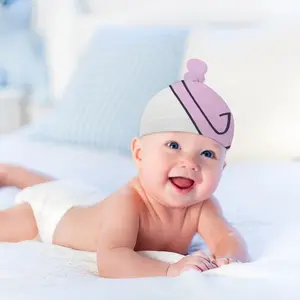 At Last A Picture I Can Talk To Baby Top Knot Hat