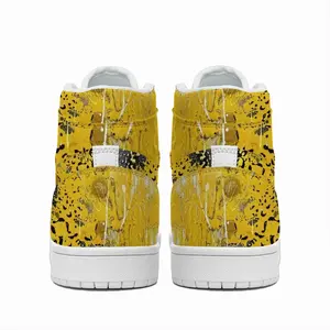 Men Basic Yellow HD1 Baskerball Sneakers