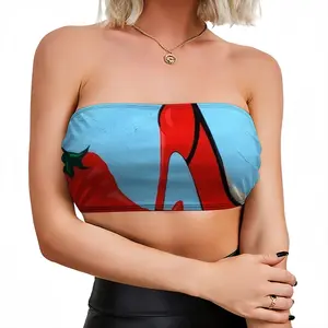 Under The Heel - Erotic Women Girl Feminism Wrap Chest