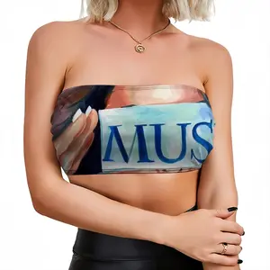 Muse Red Lipstick Wrap Chest