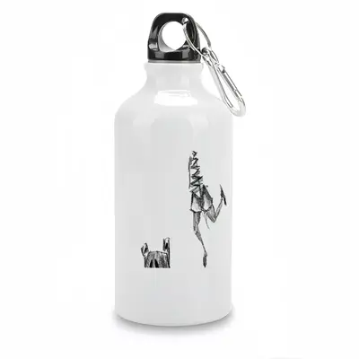 Angst Fear Sport Water Bottle (Aluminum)