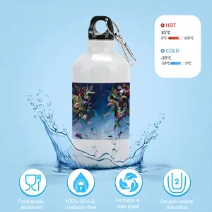 Flying #4 Sport Water Bottle (Aluminum)