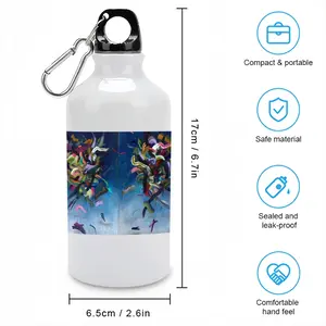 Flying #4 Sport Water Bottle (Aluminum)