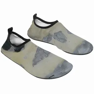 Men Bird In Silver And Black Diving Beach Shoes