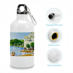 Cadaques (Spain) Sport Water Bottle (Aluminum)