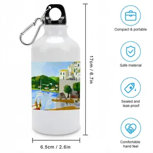 Cadaques (Spain) Sport Water Bottle (Aluminum)