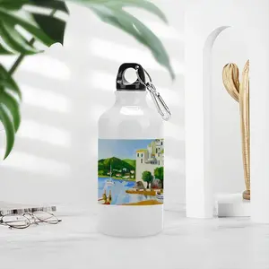 Cadaques (Spain) Sport Water Bottle (Aluminum)