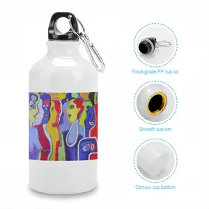 Woman Talk Sport Water Bottle (Aluminum)