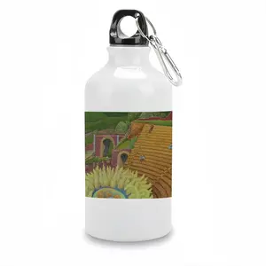 They Began To Arrive Sport Water Bottle (Aluminum)