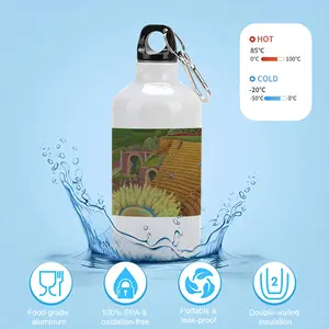 They Began To Arrive Sport Water Bottle (Aluminum)